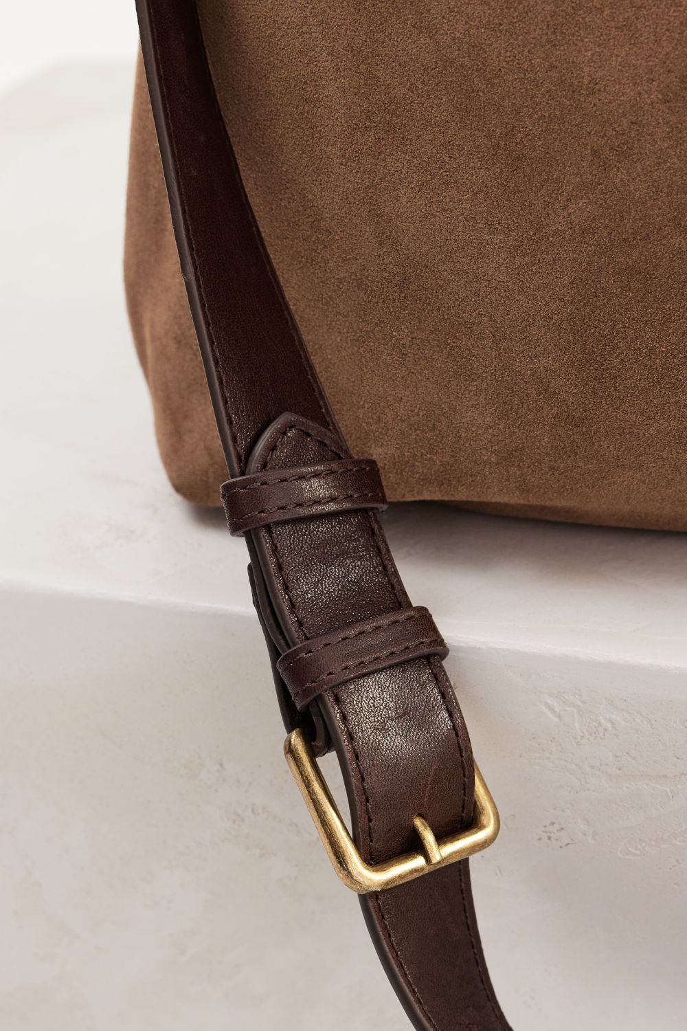JuJu & Co | Suede Slouchy | Chestnut - Dutch Hideout