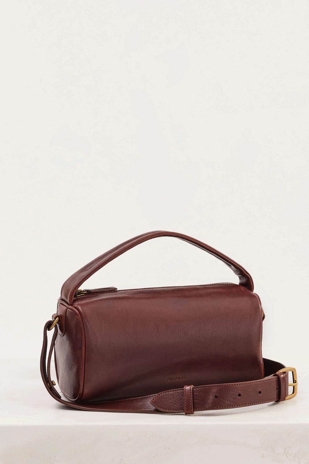 JuJu & Co | Small Bolster Bag | Maple - Dutch Hideout