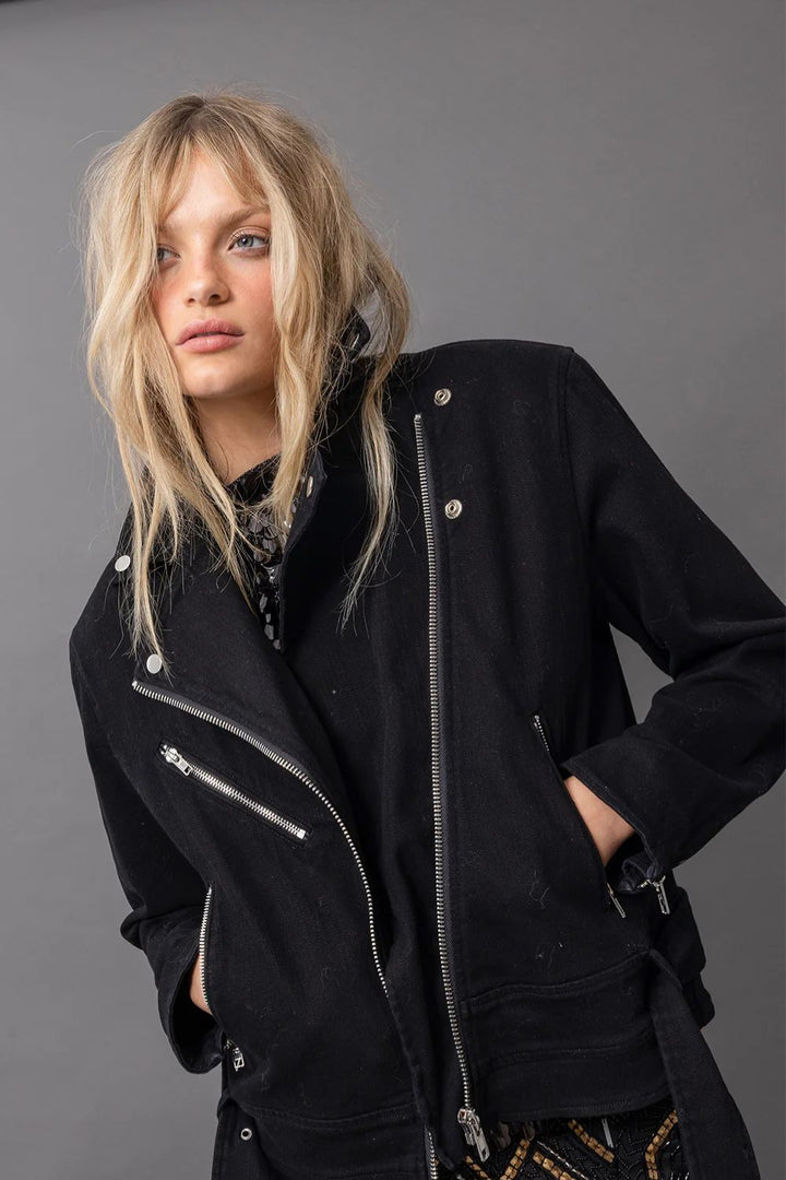 Joey the Label | Babe A Licious Biker Jacket | Black