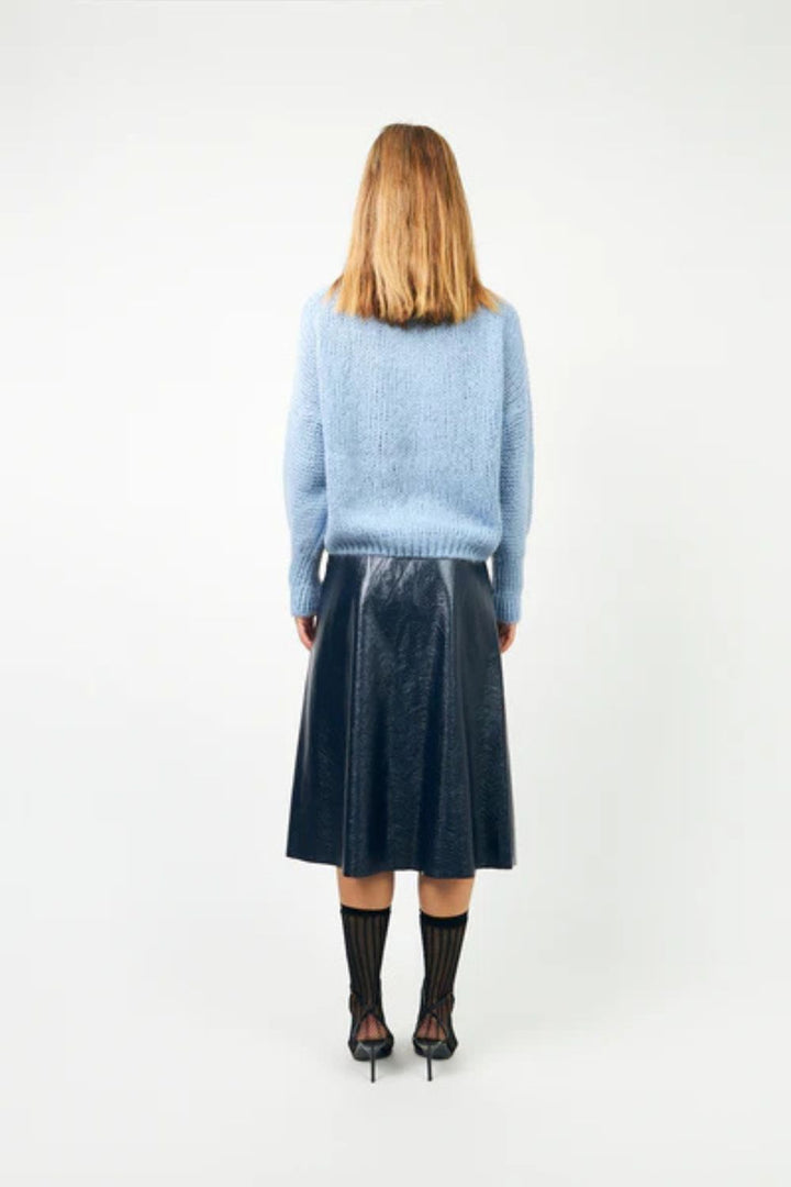 Lollys Laundry | IsoldelLL Knit Jumper LS | Light Blue - Dutch Hideout