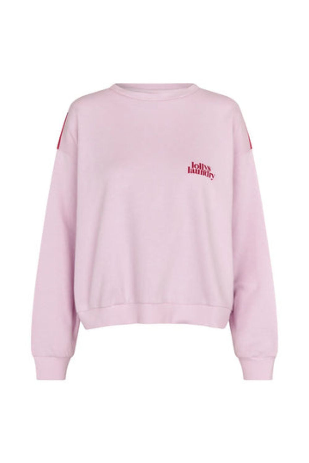 Lollys Laundry | SydneyLL Sunset Sweatshirt LS | Light Pink - Dutch Hideout