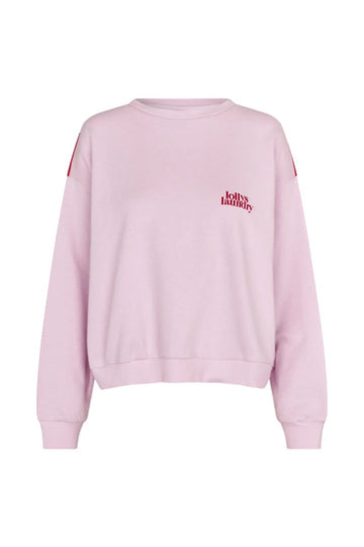 Lollys Laundry | SydneyLL Sunset Sweatshirt LS | Light Pink - Dutch Hideout
