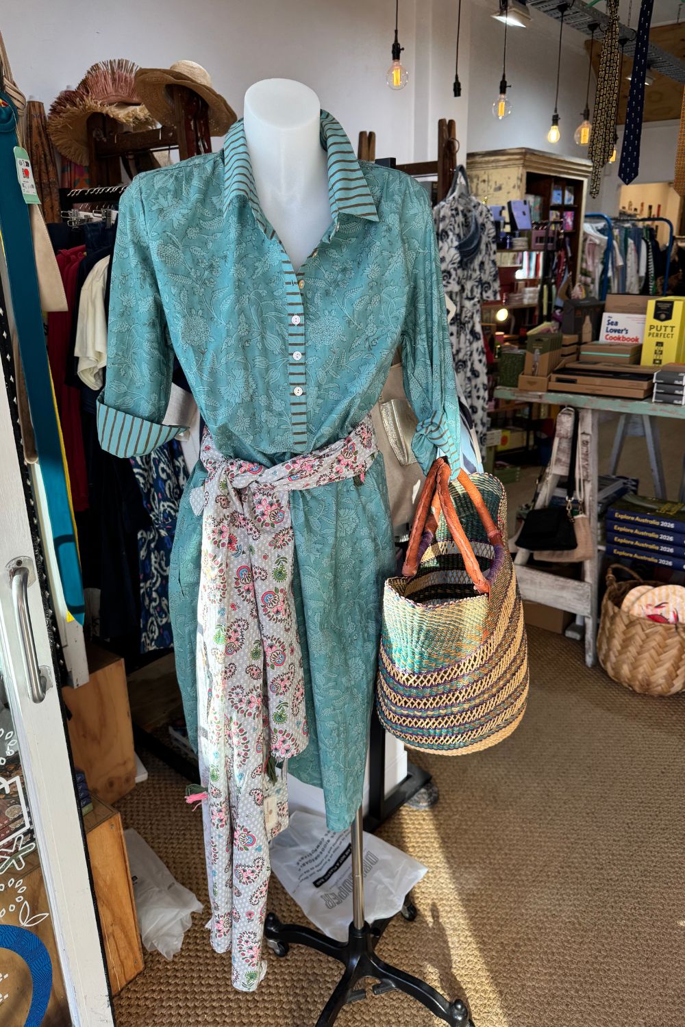Mandalay Designs | Bella Floral Shirtdress