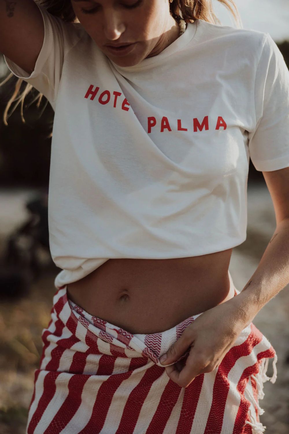 Little Palma | Hotel Palma T-Shirt | Red