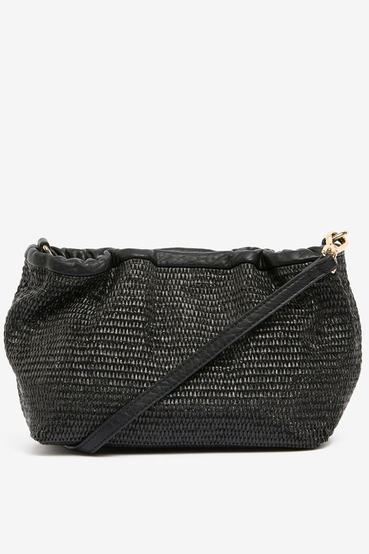 Elms + King | Monty Bag | Black Weave