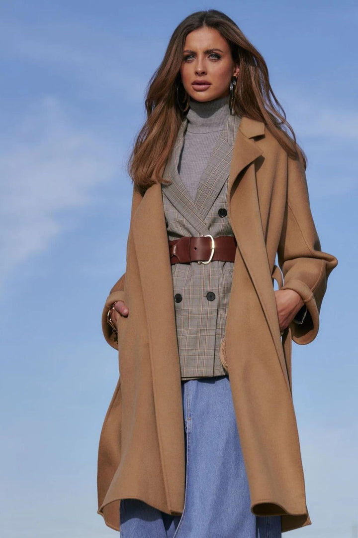 Birds Of A Feather | Nora Wool Coat | Camel