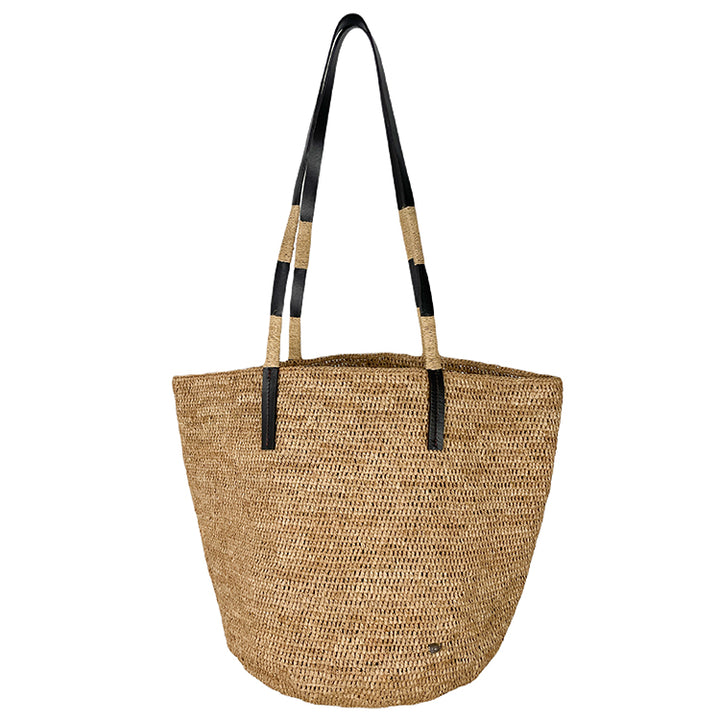 Made in Mada | Alice M Leather Straps Bag | Tea