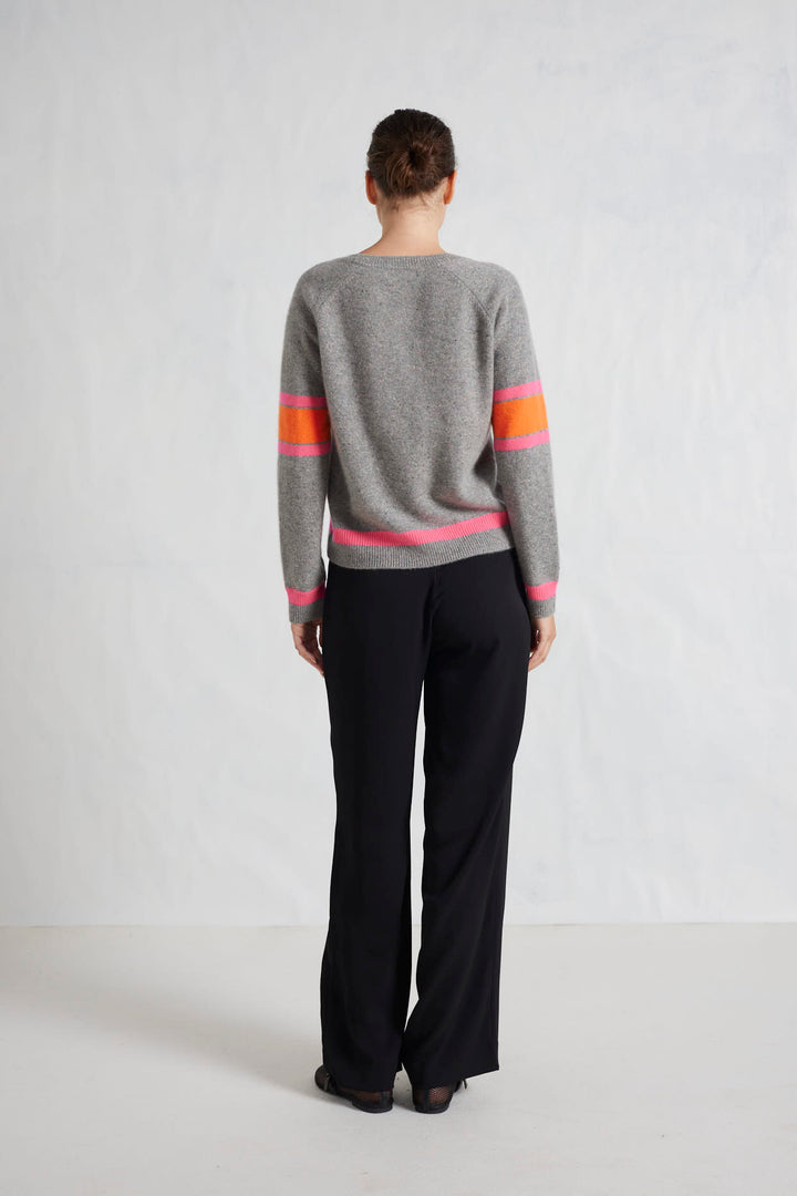 Alessandra | Percy Cashmere Sweater | Confetti