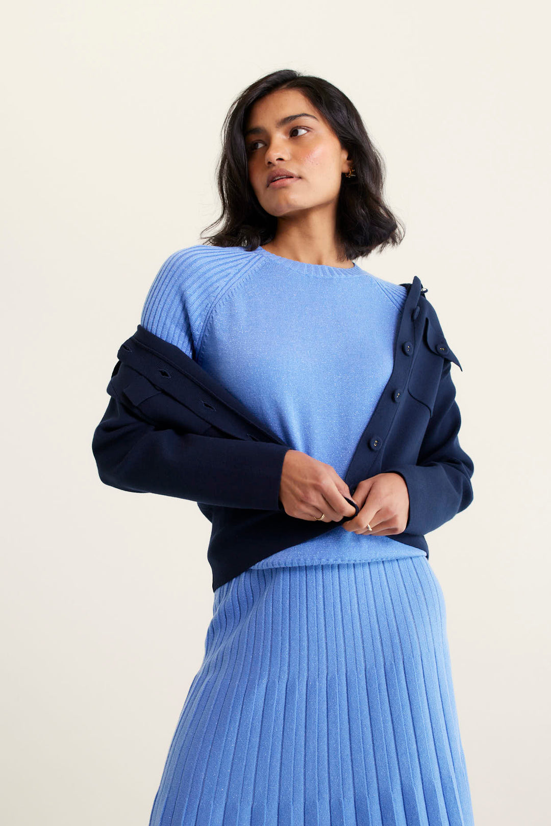 Alessandra | Carter Jacket | Navy