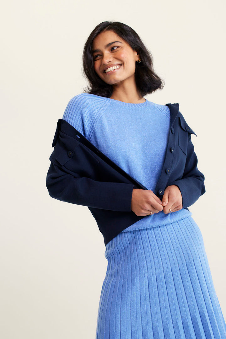 Alessandra | Carter Jacket | Navy