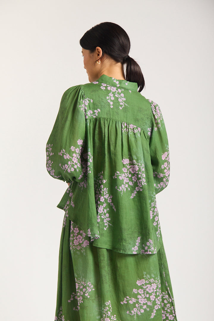 Alessandra | Willa Shirt | Maple Print - Dutch Hideout