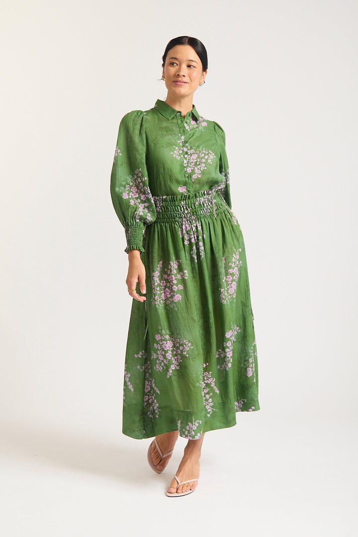 Alessandra | Willa Shirt | Maple Print - Dutch Hideout