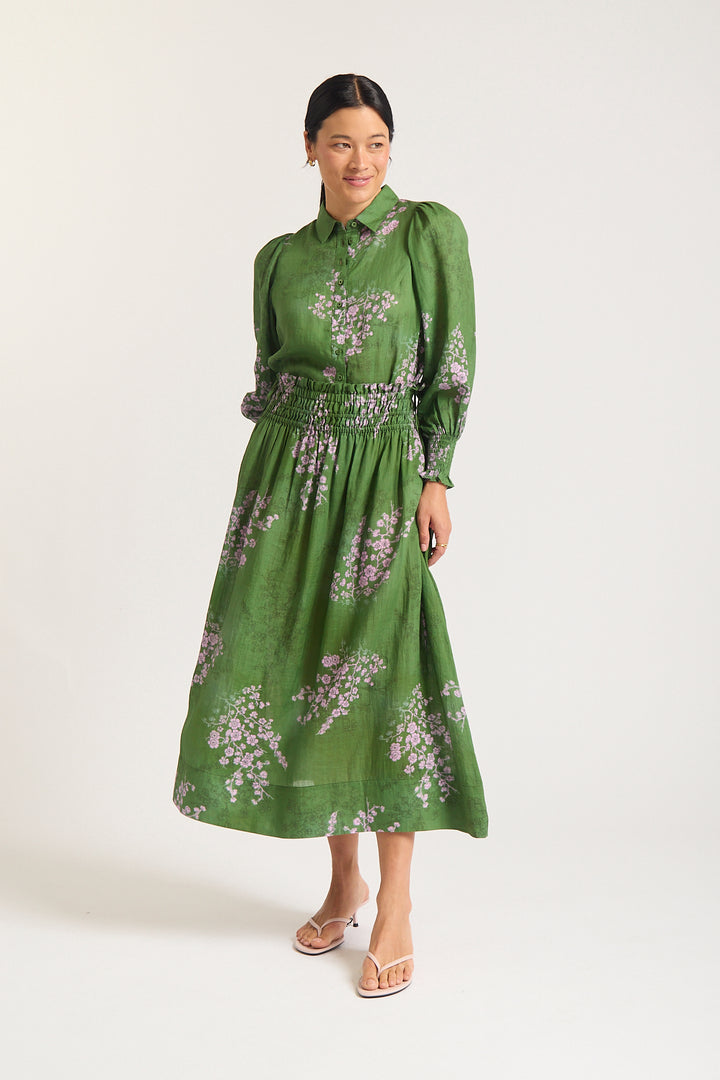 Alessandra | Sylvie Skirt | Maple Print - Dutch Hideout