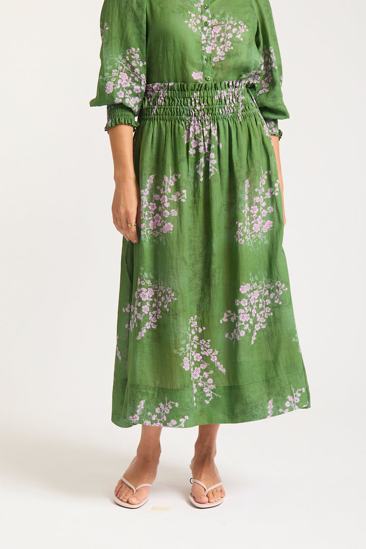 Alessandra | Sylvie Skirt | Maple Print - Dutch Hideout