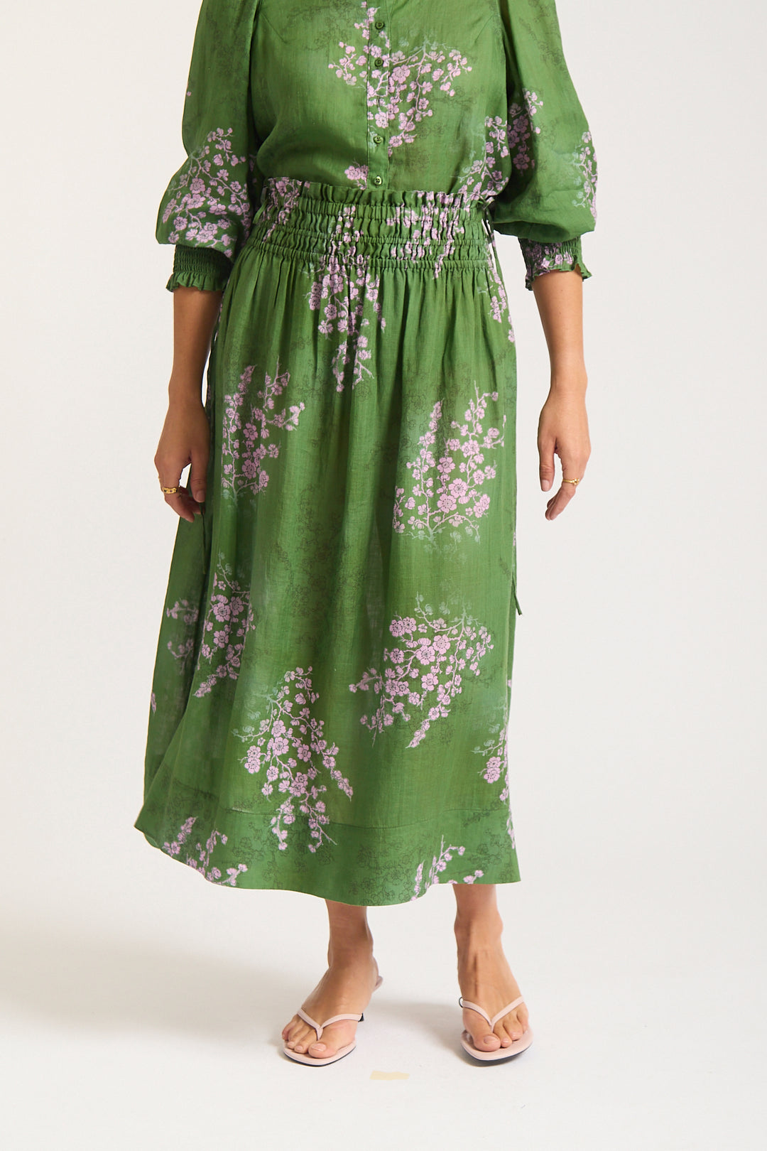 Alessandra | Sylvie Skirt | Maple Print - Dutch Hideout