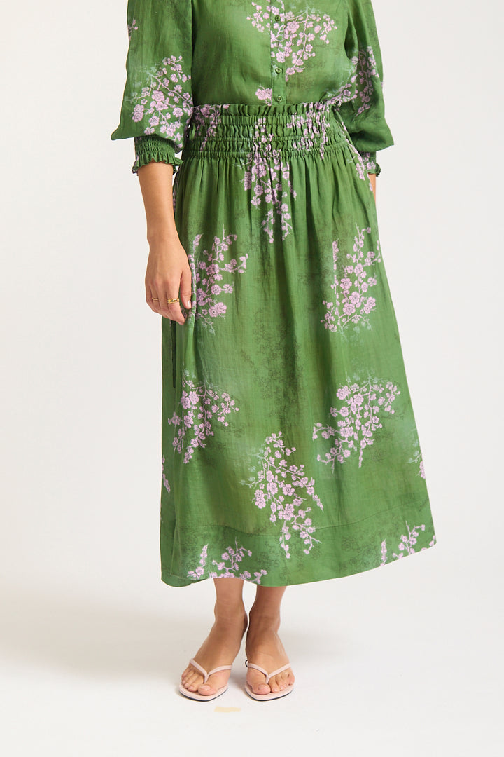 Alessandra | Sylvie Skirt | Maple Print - Dutch Hideout