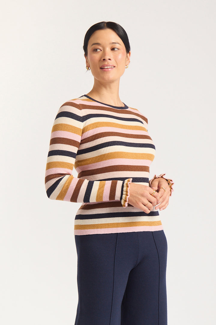 Alessandra | Marley Top | Nutmeg - Dutch Hideout