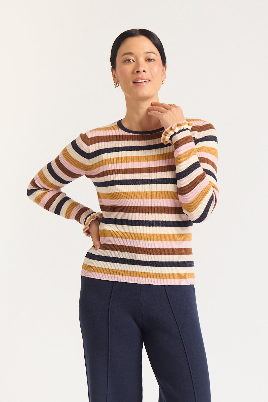 Alessandra | Marley Top | Nutmeg - Dutch Hideout