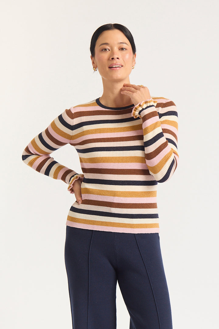 Alessandra | Marley Top | Nutmeg - Dutch Hideout