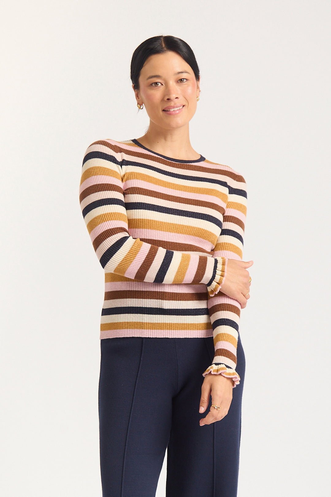 Alessandra | Marley Top | Nutmeg - Dutch Hideout