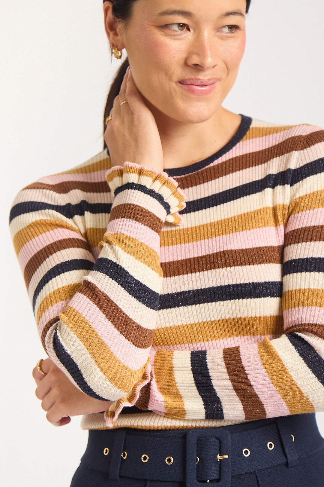 Alessandra | Marley Top | Nutmeg - Dutch Hideout