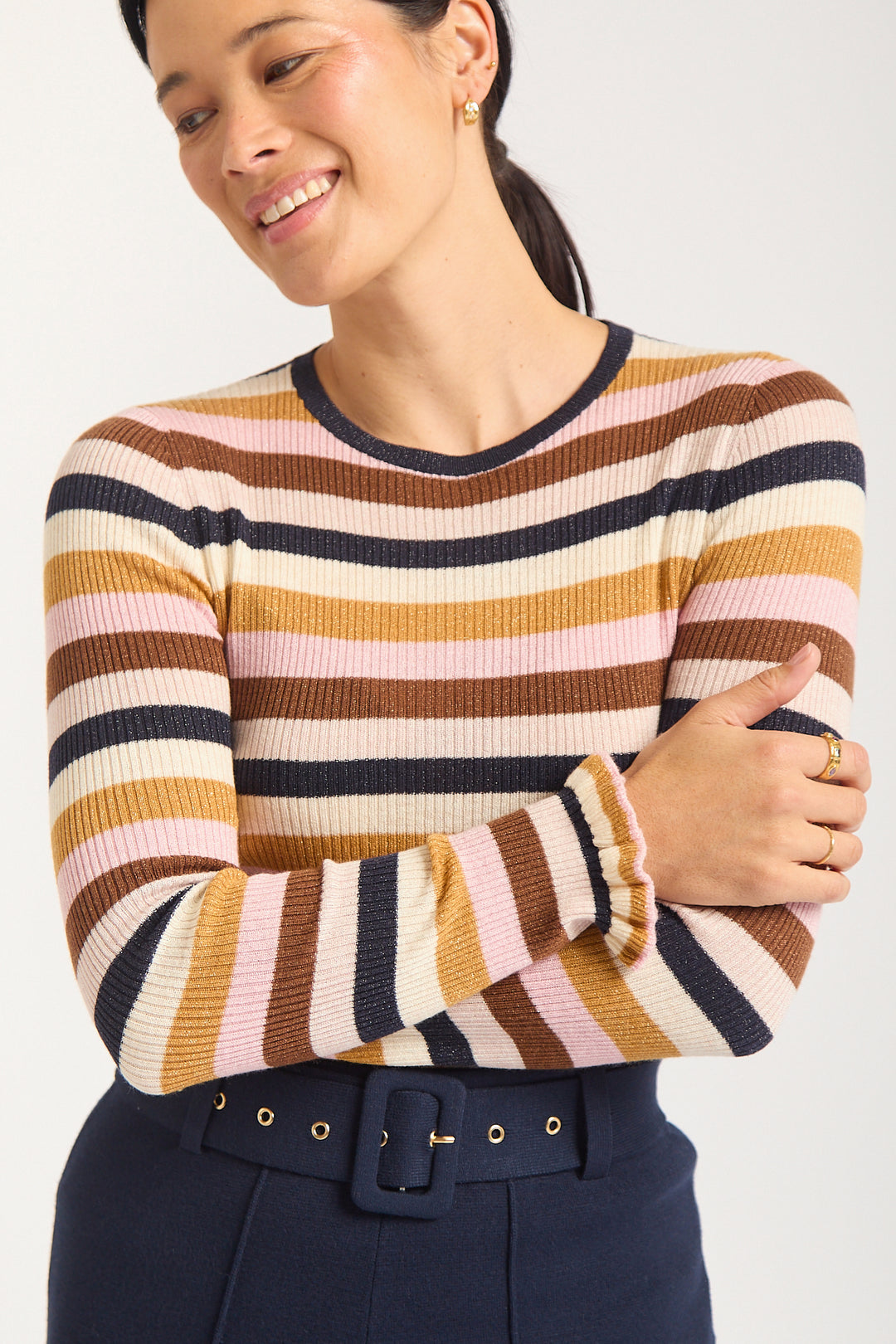 Alessandra | Marley Top | Nutmeg - Dutch Hideout