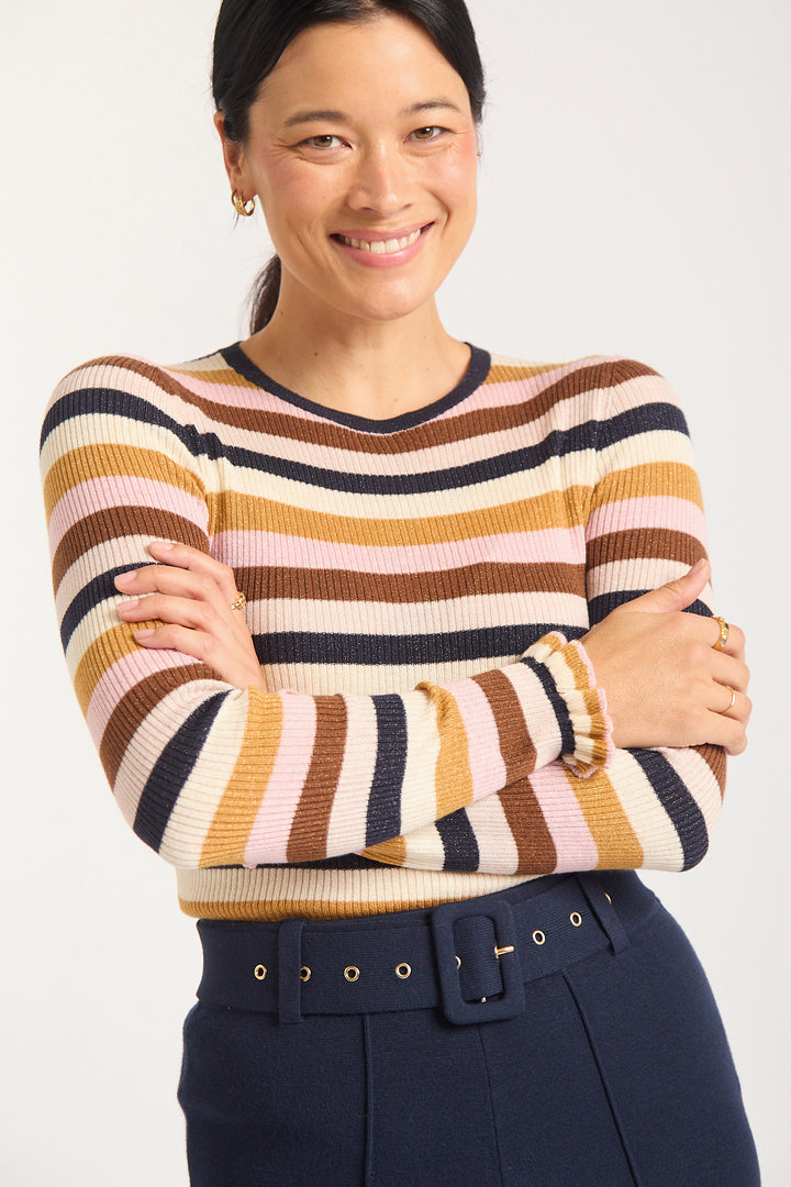 Alessandra | Marley Top | Nutmeg - Dutch Hideout