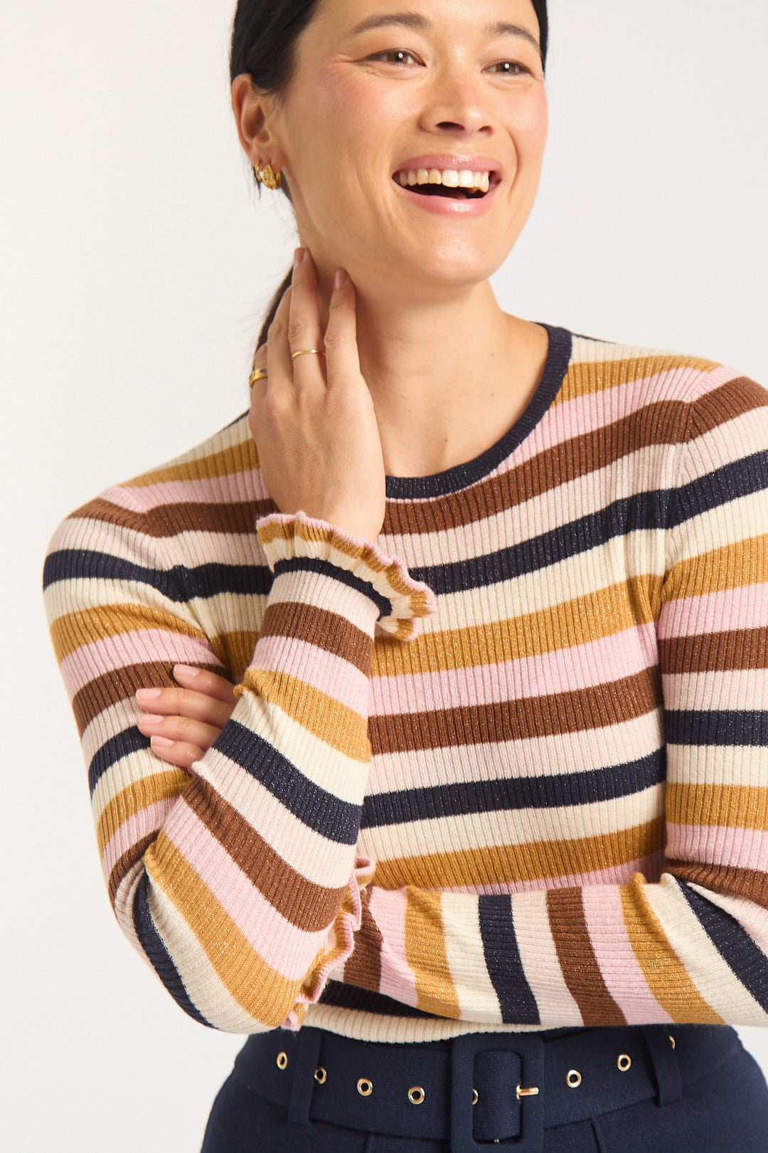 Alessandra | Marley Top | Nutmeg - Dutch Hideout