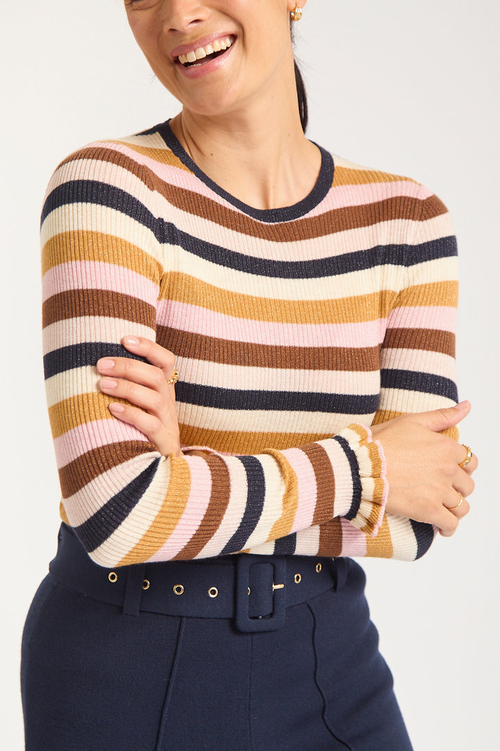 Alessandra | Marley Top | Nutmeg - Dutch Hideout