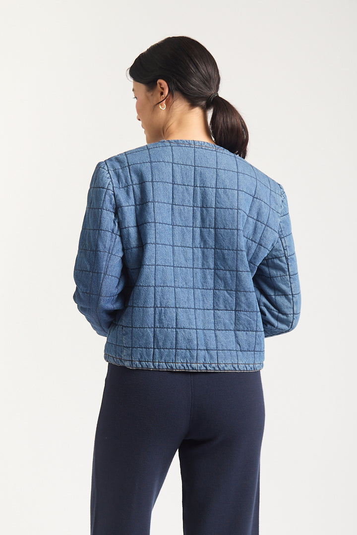 Alessandra | Agnes Jacket | Denim - Dutch Hideout
