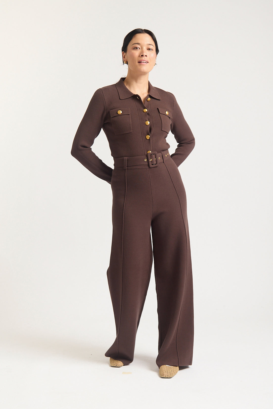 Alessandra | Carter Jacket Mini | Chocolate