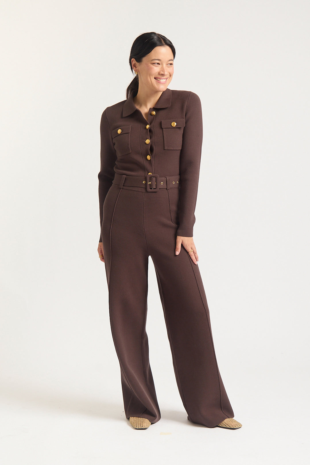 Alessandra | Carter Jacket Mini | Chocolate