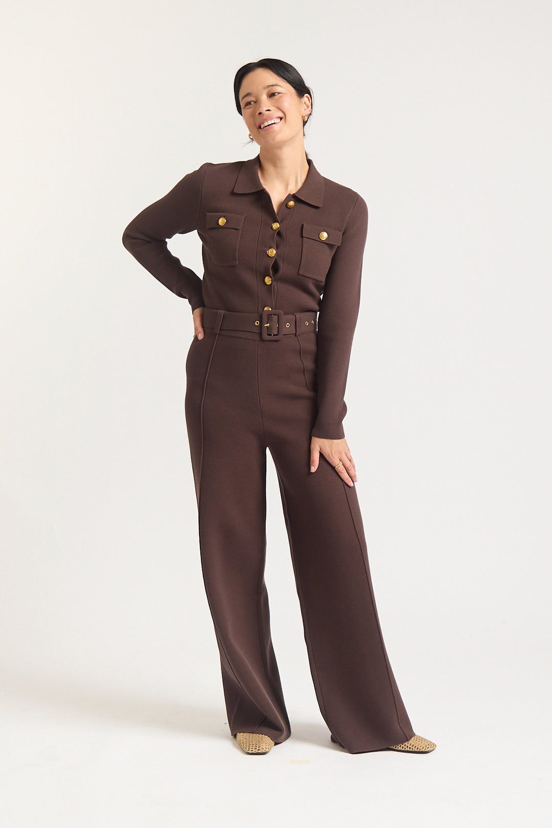 Alessandra | Carter Jacket Mini | Chocolate