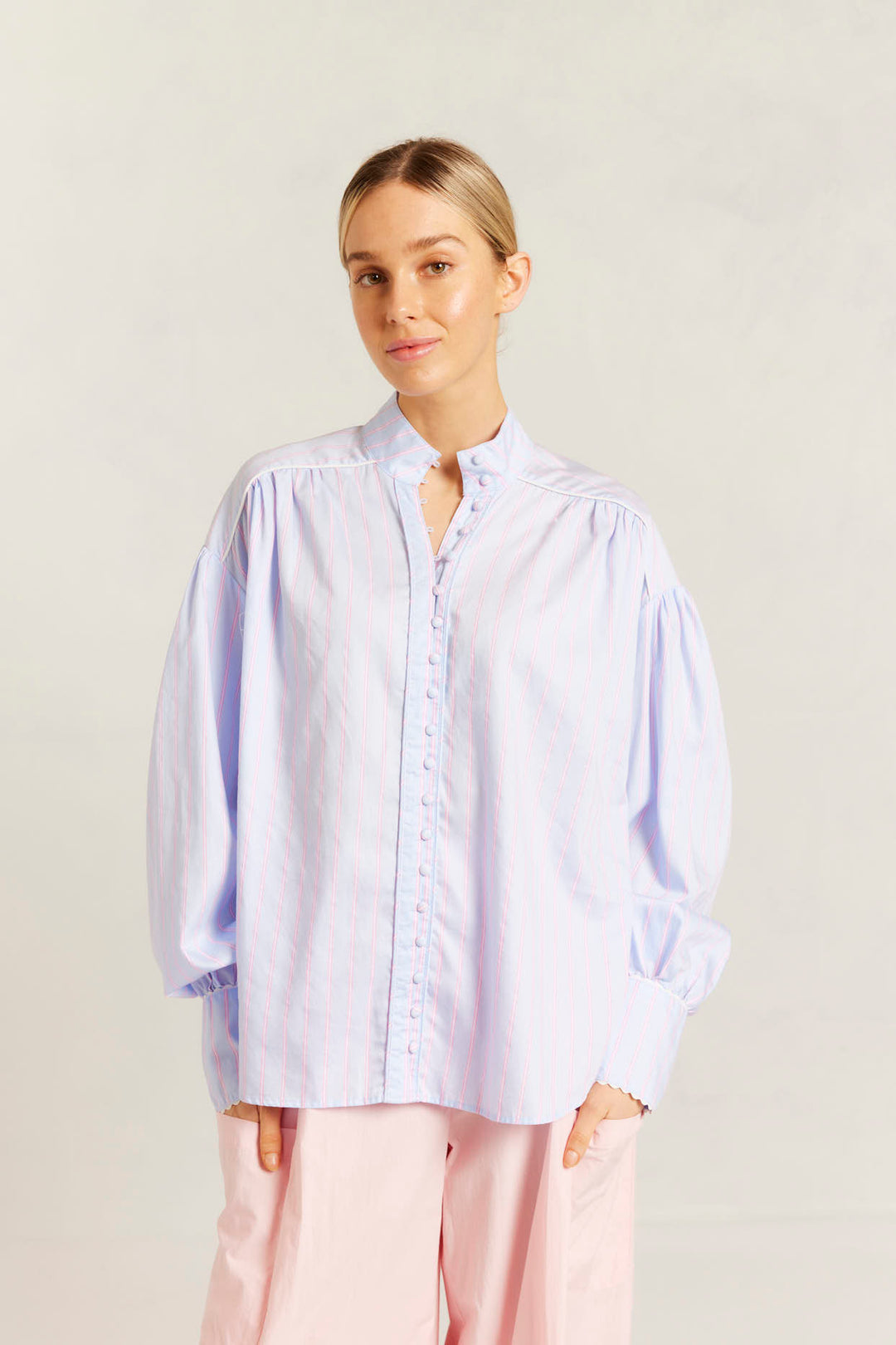 Alessandra | Rosemary Shirt Gumdrop | Bubblegum