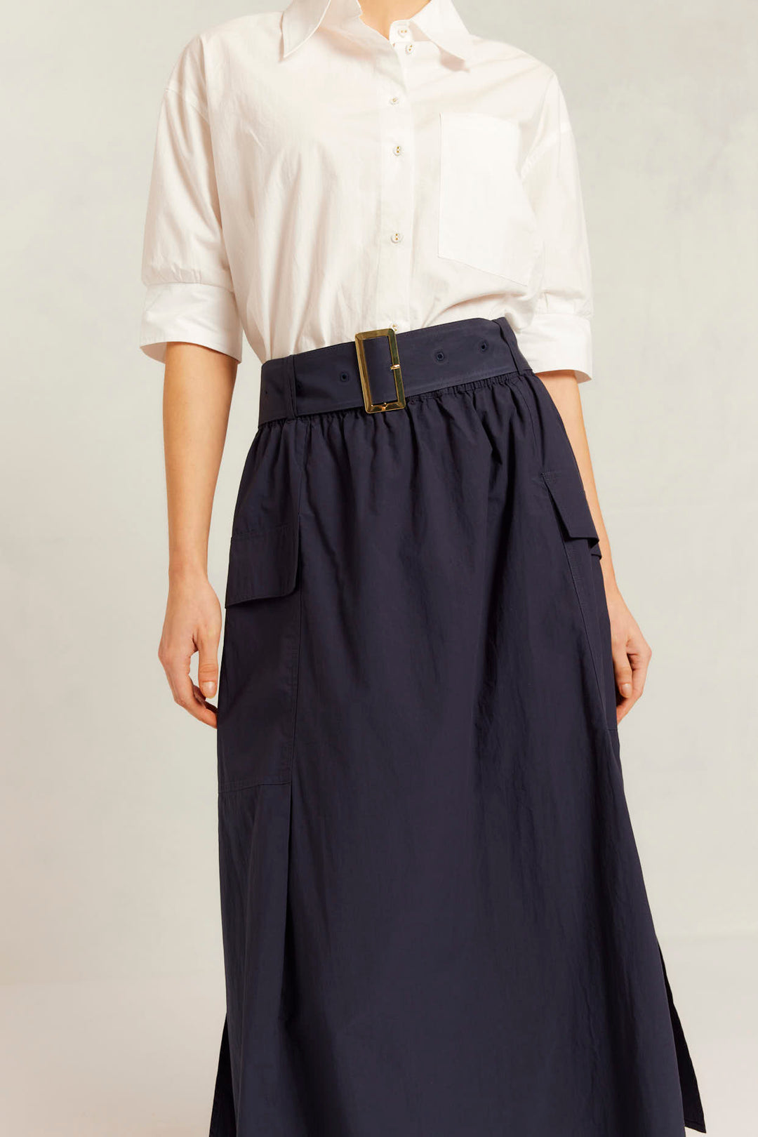 Alessandra | Valora Skirt | Navy