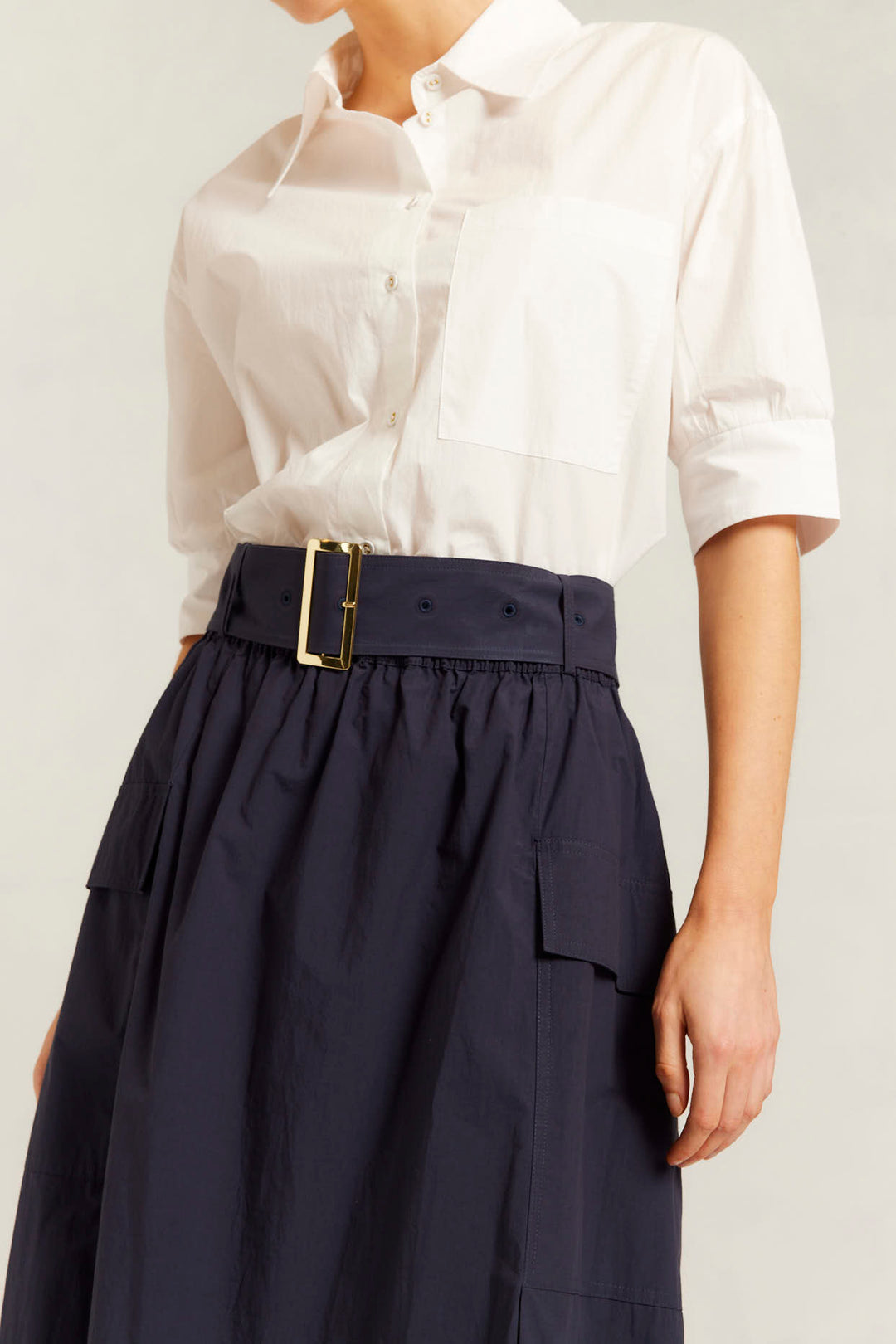 Alessandra | Valora Skirt | Navy