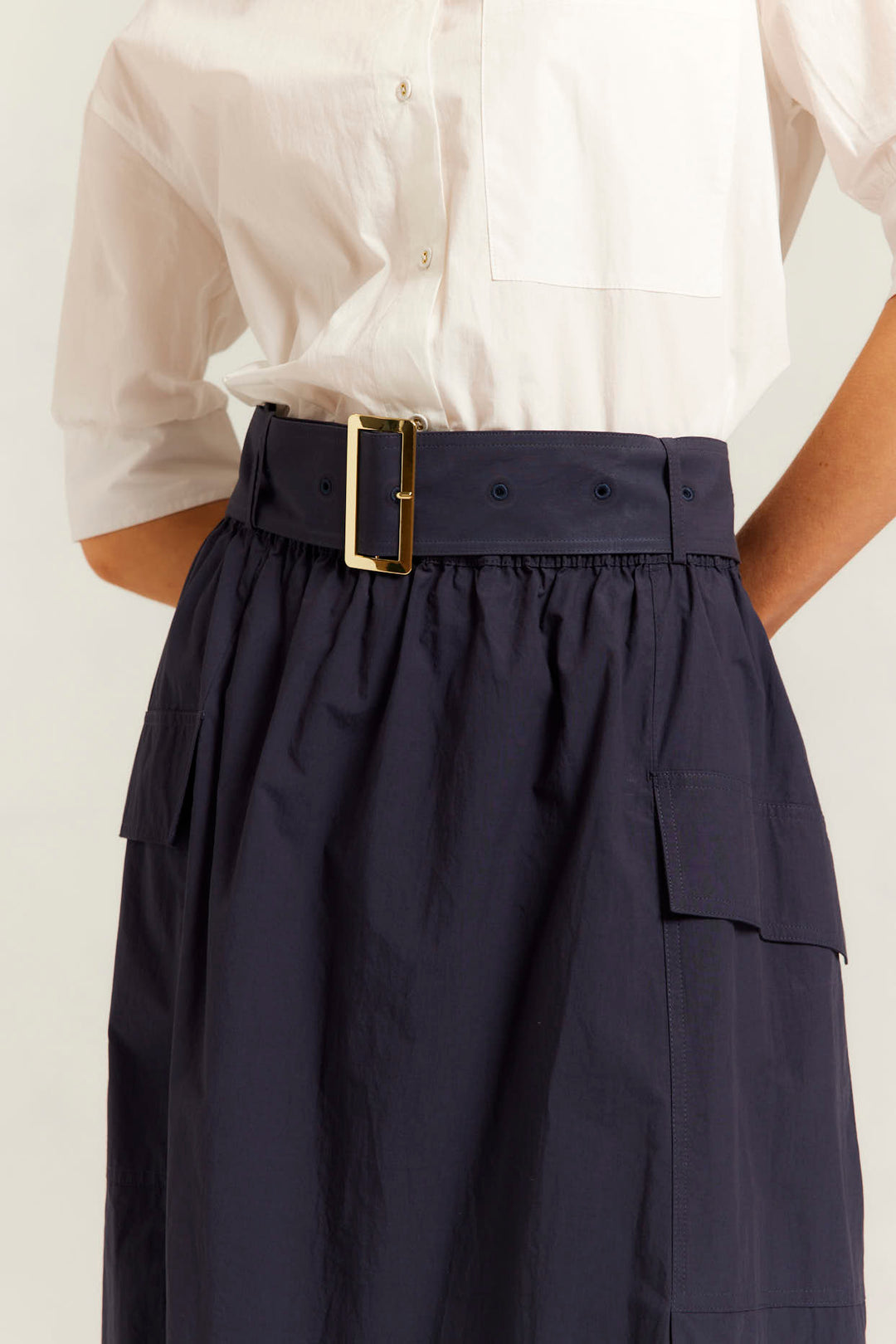 Alessandra | Valora Skirt | Navy