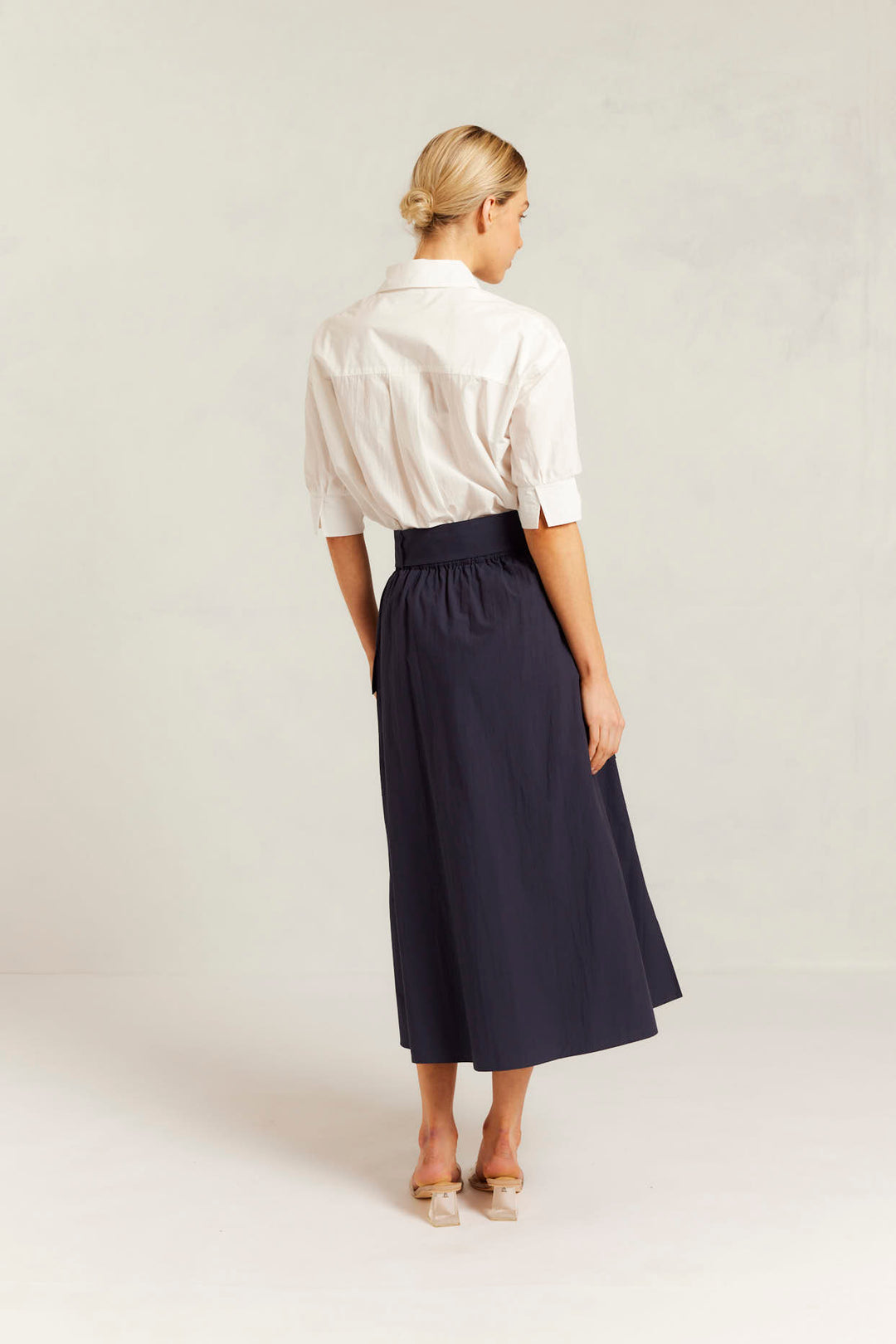 Alessandra | Valora Skirt | Navy