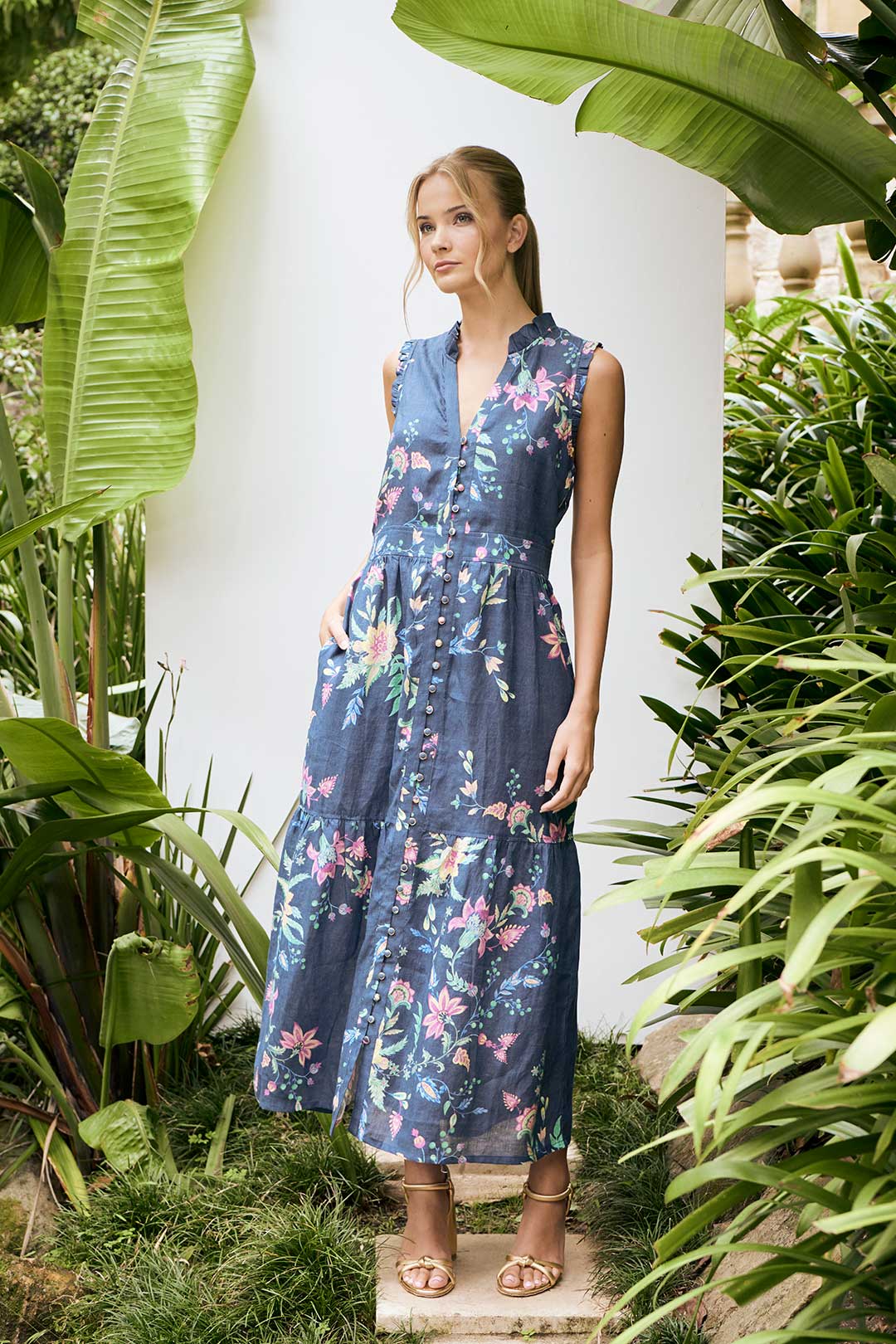 The Dreamer Label | Ayla Floral Maxi Dress