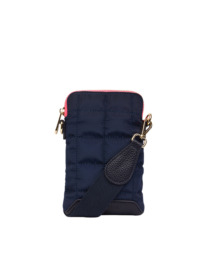 Elms + King | Baker Phone Bag | French Navy