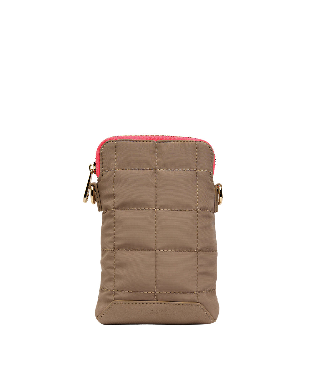 Elms + King | Baker Phone Bag | Taupe