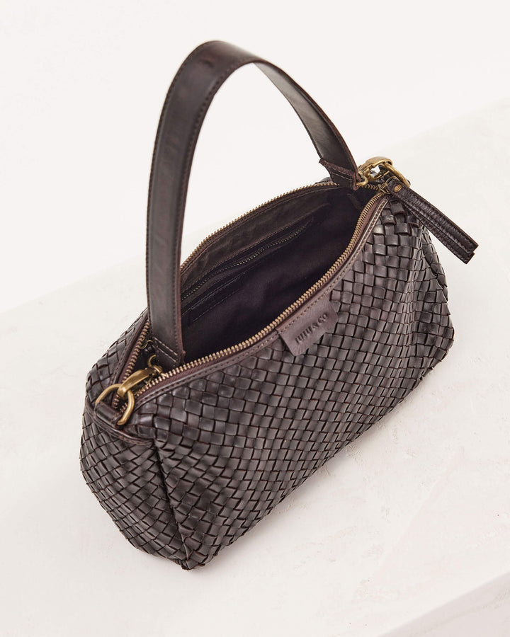 JuJu & Co | Basque Midi Bag | Chocolate - Dutch Hideout