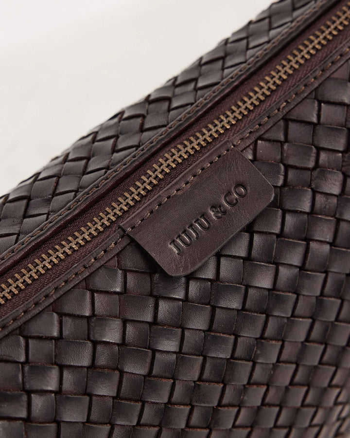JuJu & Co | Basque Midi Bag | Chocolate - Dutch Hideout
