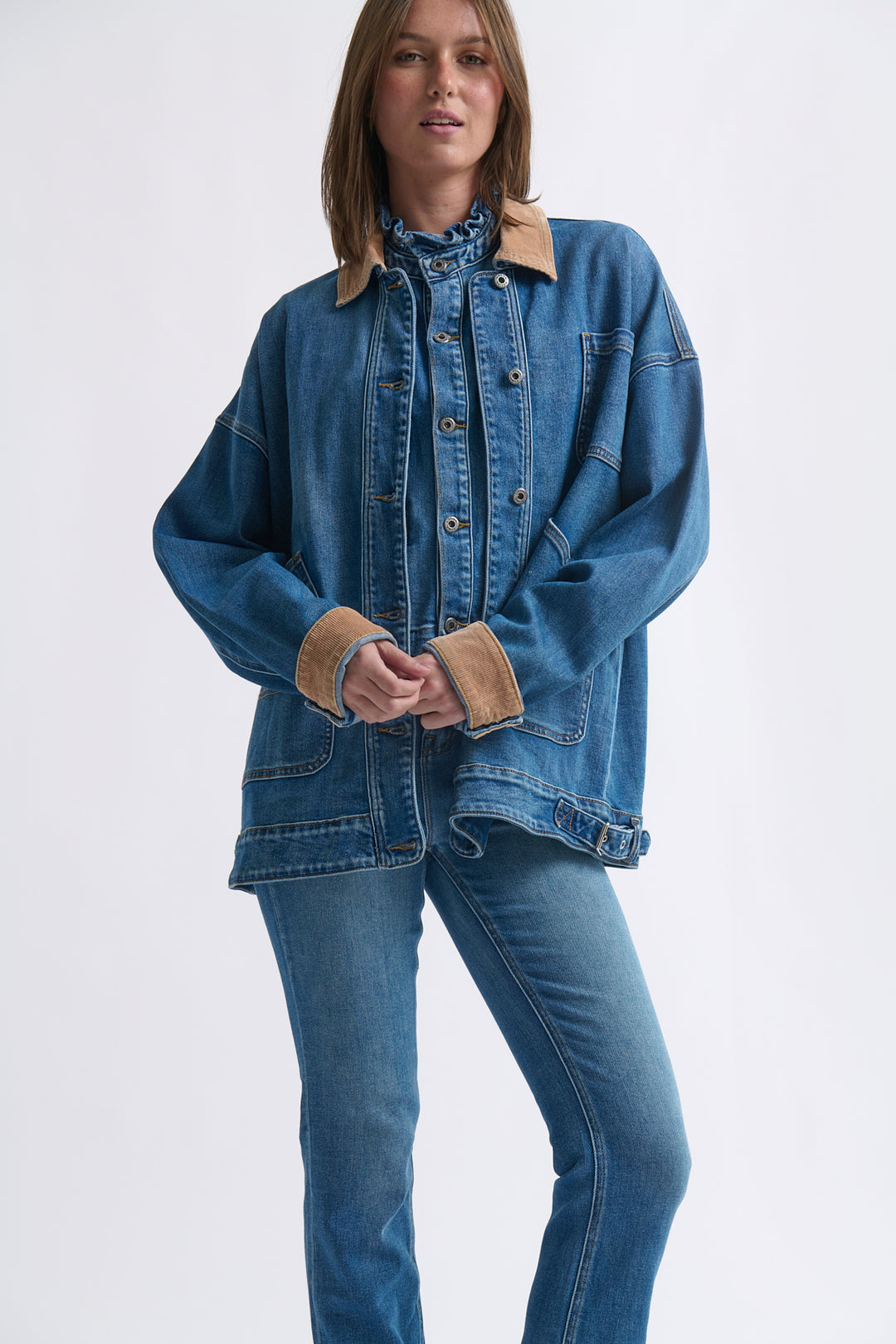 Kireina | Beth Jacket | Dakota Wash - Dutch Hideout