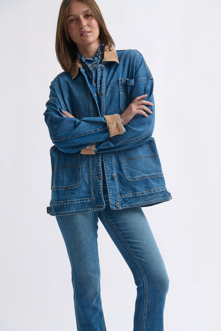 Kireina | Beth Jacket | Dakota Wash - Dutch Hideout