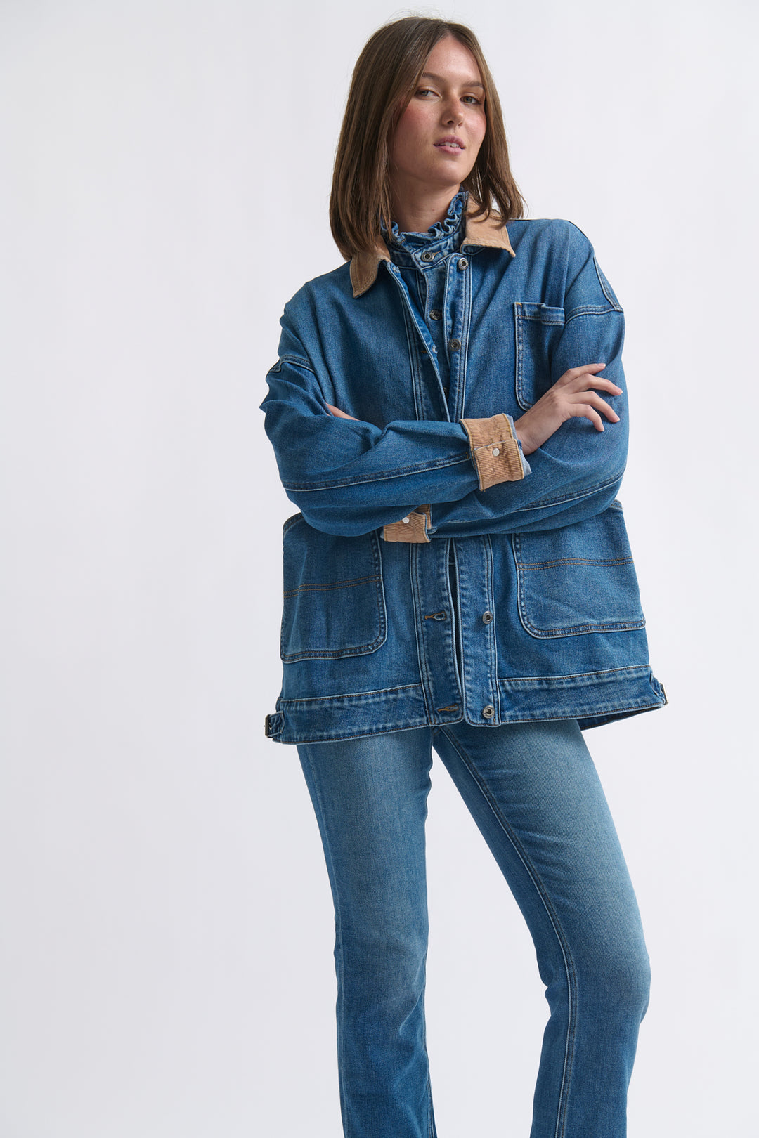 Kireina | Beth Jacket | Dakota Wash - Dutch Hideout