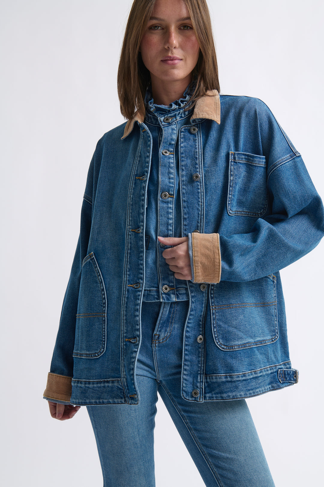 Kireina | Beth Jacket | Dakota Wash - Dutch Hideout