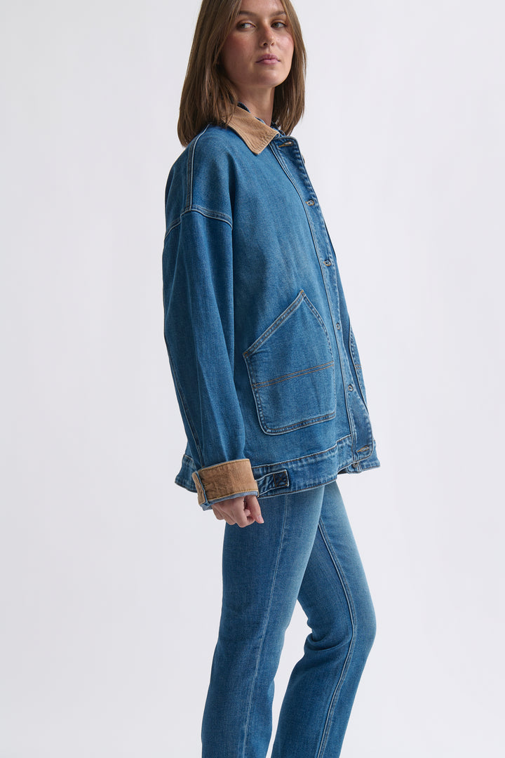 Kireina | Beth Jacket | Dakota Wash - Dutch Hideout