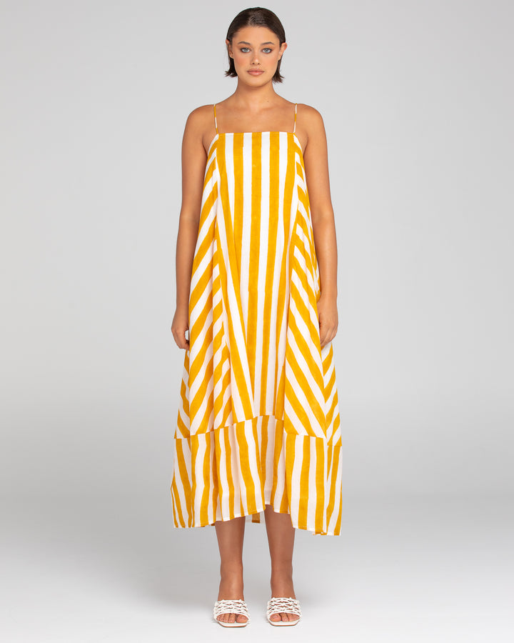 Boom Shankar | Sami Dress | Tropical Stripe