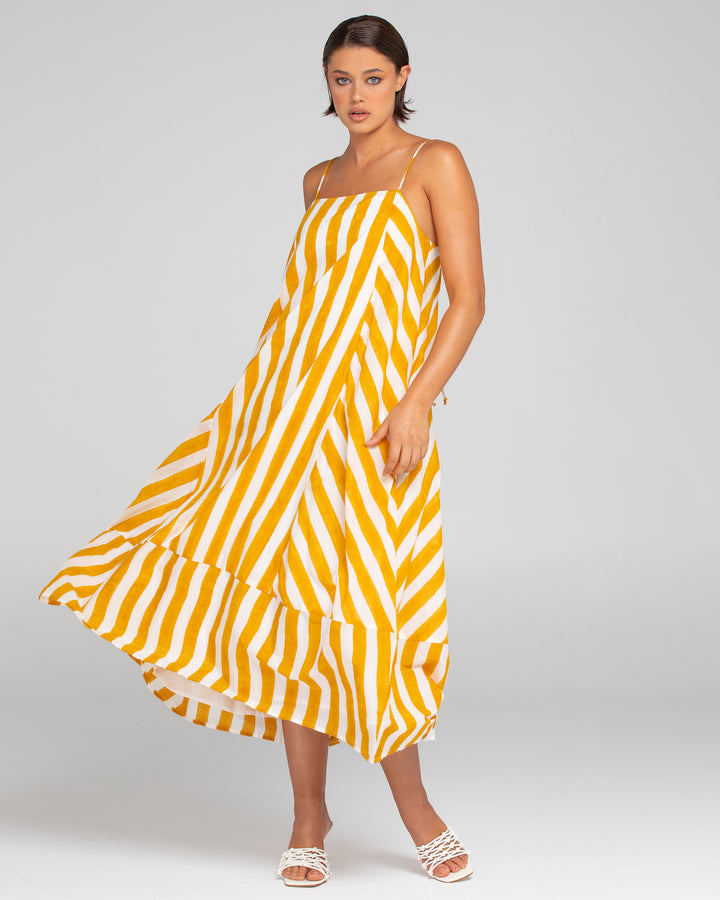 Boom Shankar | Sami Dress | Tropical Stripe